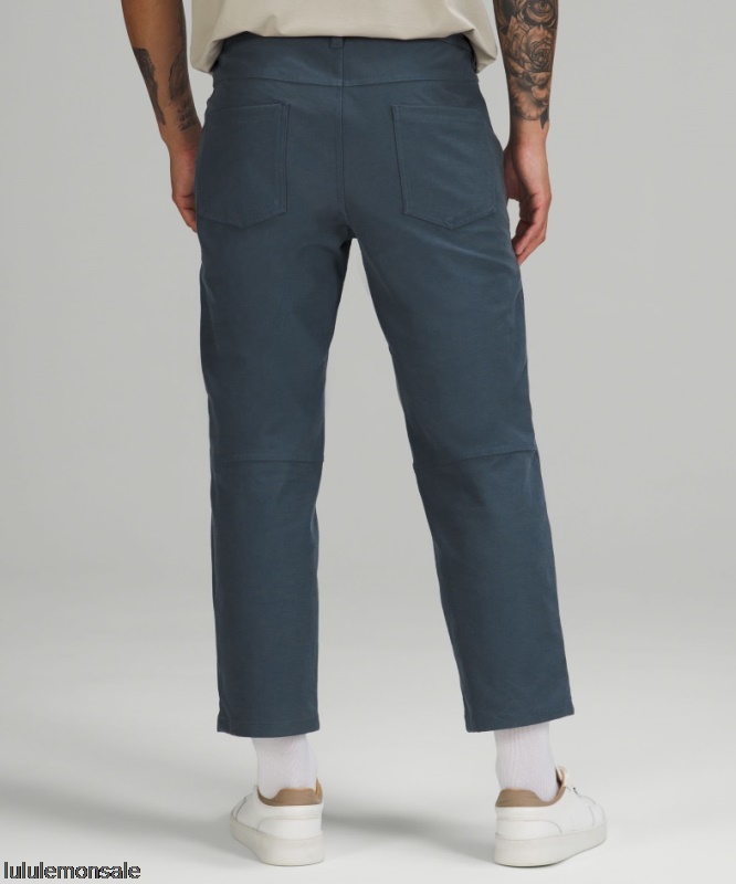 Lululemon Deutschland DELULU679 | Lululemon Deutschland Iron Blue Abc Locker Sitzende Verkürzte Hose Utilitech